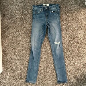Abercrombie high waist skinny jeans